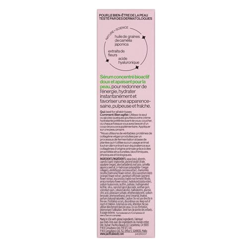 Pacifica Vitamin C Face Serum - Glow Baby Booster Facial Serum - Glycolic Acid Serum For Face - Dark Spot Corrector Anti Aging Brightening - Dermatologist Tested, Fragrance Free, Clean Skin Care Vegan
