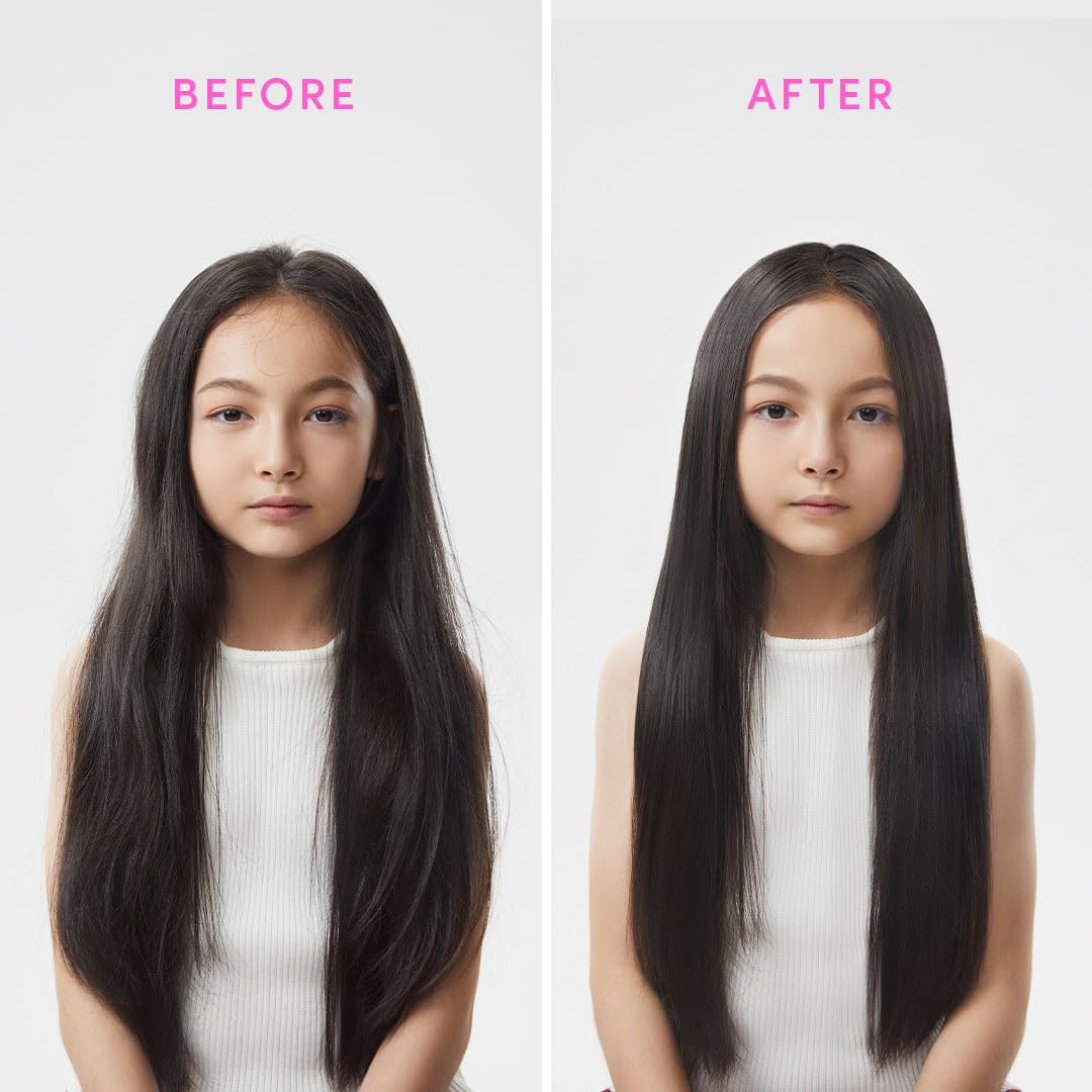 Evereden Kids Detangler Spray: 4-in-1 Leave-In Hair Spray | Detangle, Moisturize, Strengthen, & Protect | Easily Tackle Even the Toughest Knots | Clean & Vegan All types of Hair Product for Kids