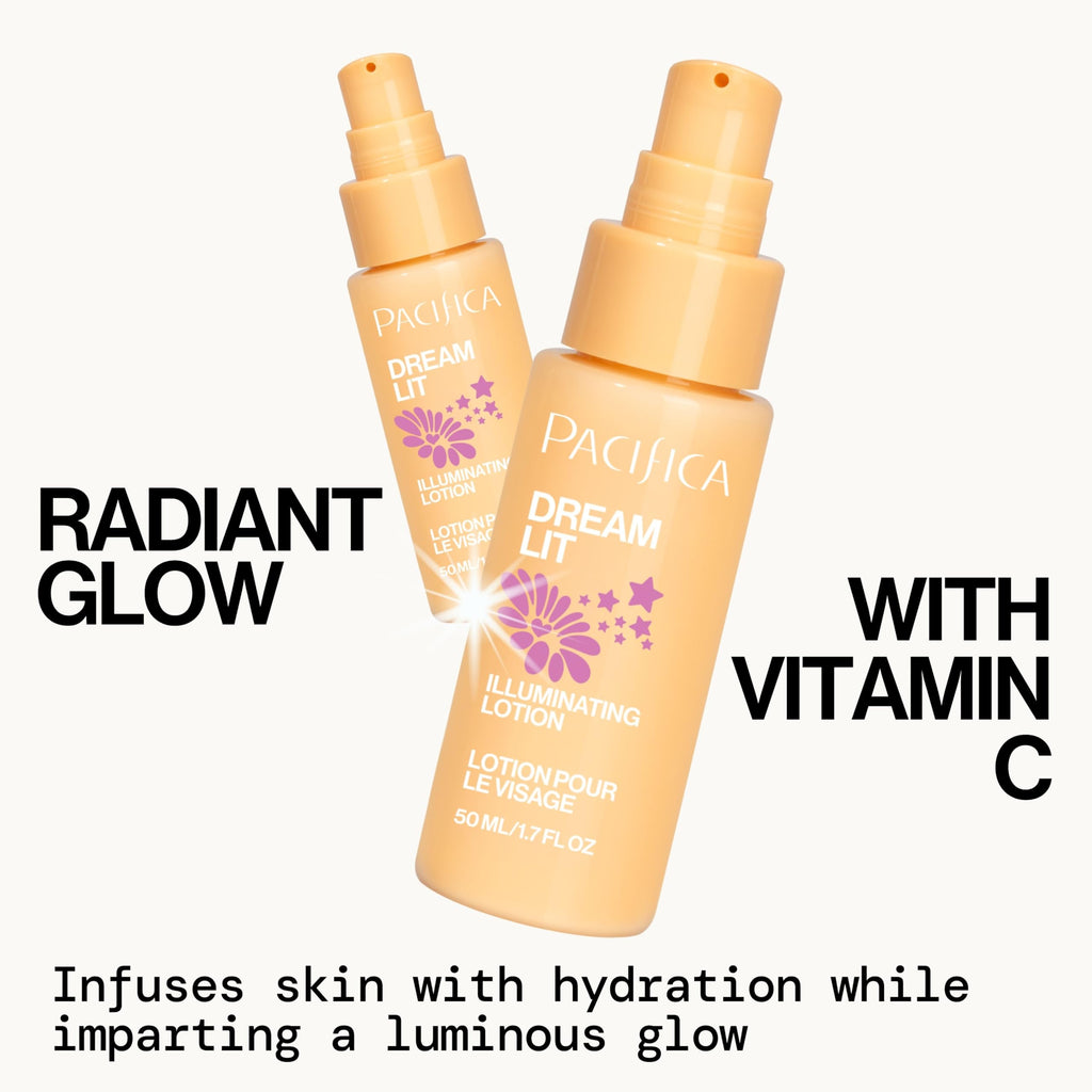 Pacifica Vitamin C Face Serum - Glow Baby Booster Facial Serum - Glycolic Acid Serum For Face - Dark Spot Corrector Anti Aging Brightening - Dermatologist Tested, Fragrance Free, Clean Skin Care Vegan