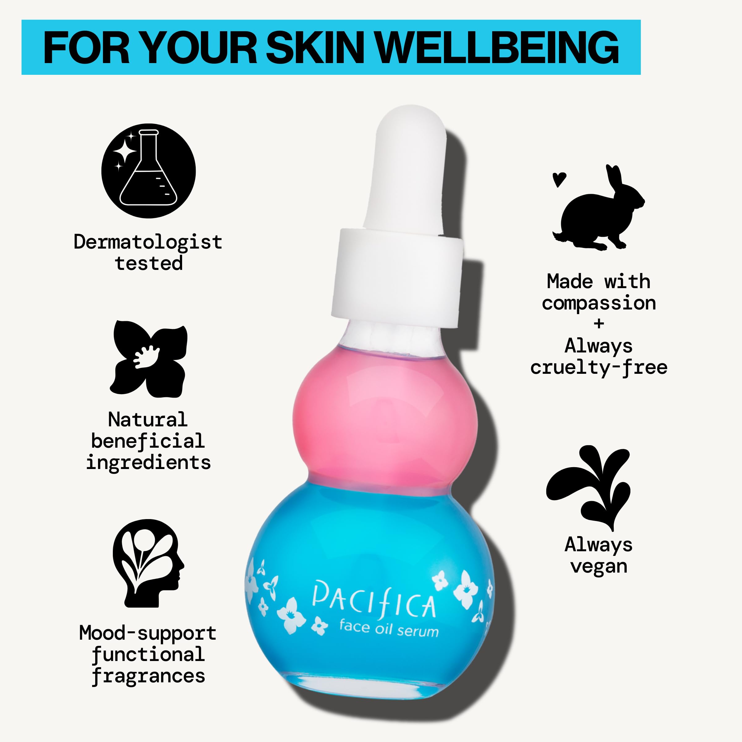 Pacifica Vitamin C Face Serum - Glow Baby Booster Facial Serum - Glycolic Acid Serum For Face - Dark Spot Corrector Anti Aging Brightening - Dermatologist Tested, Fragrance Free, Clean Skin Care Vegan