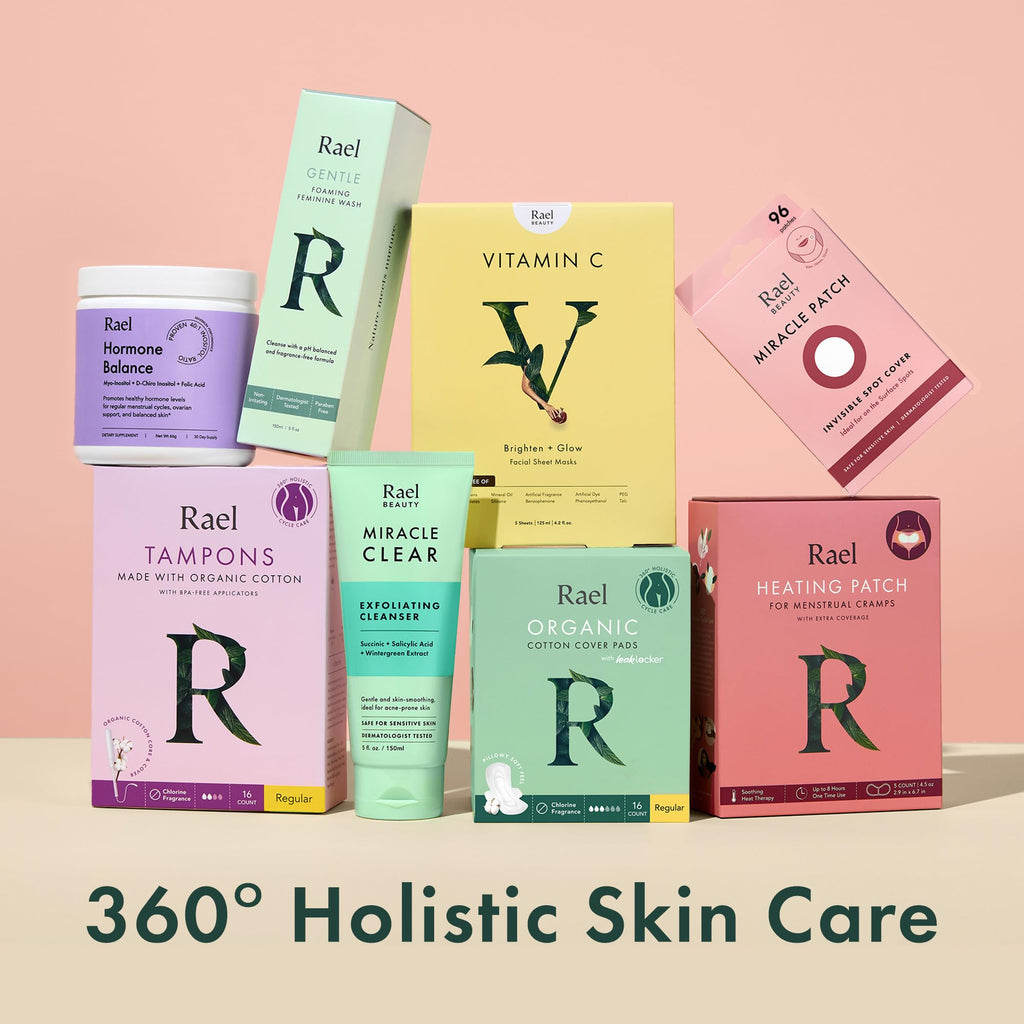Rael Pimple Patches, Miracle Invisible Spot Cover - Hydrocolloid Acne Patch, Treatment for Breakouts, Absorbs Zits & Blemish, Korean Skin Care, 2 Sizes (96 Count)
