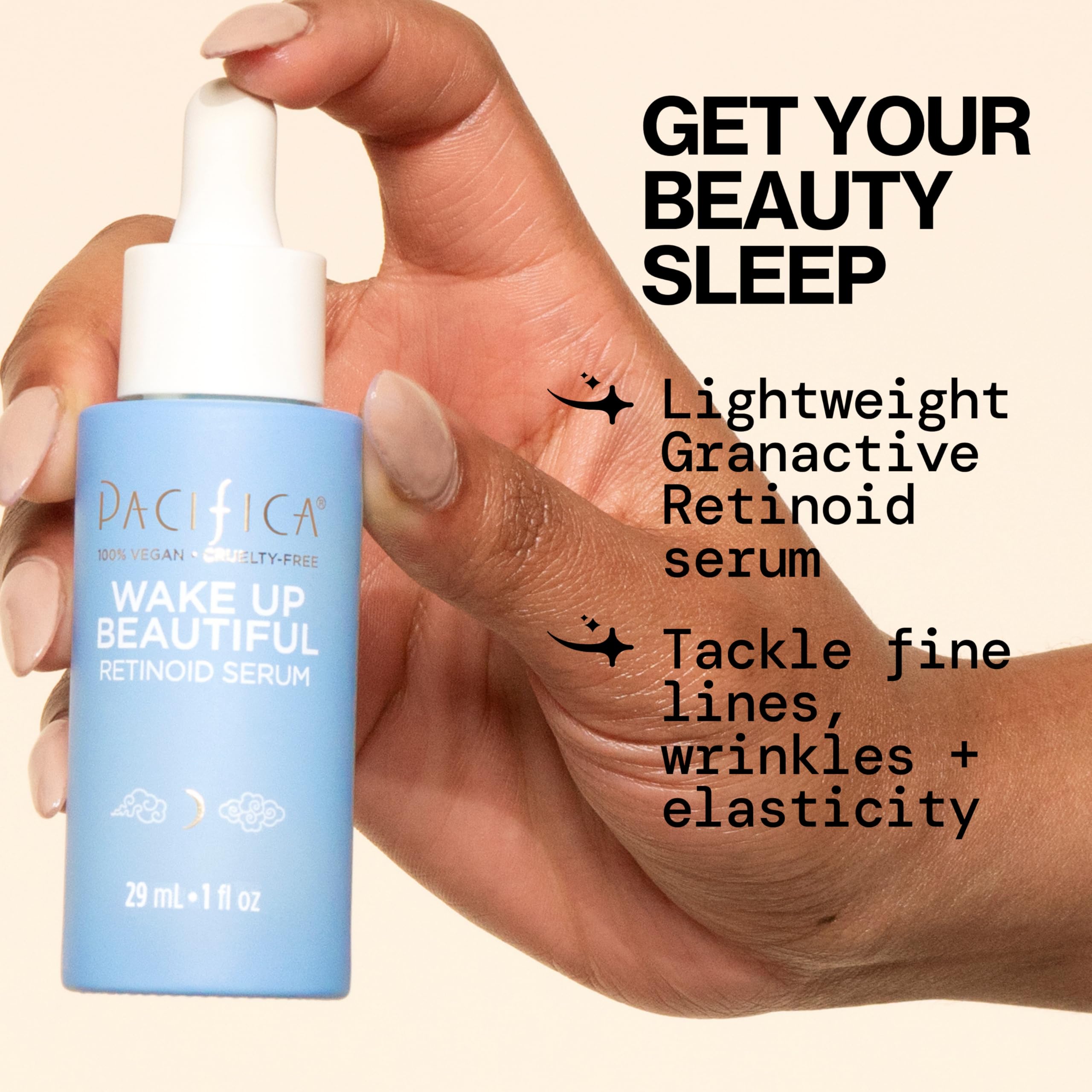 Pacifica Vitamin C Face Serum - Glow Baby Booster Facial Serum - Glycolic Acid Serum For Face - Dark Spot Corrector Anti Aging Brightening - Dermatologist Tested, Fragrance Free, Clean Skin Care Vegan